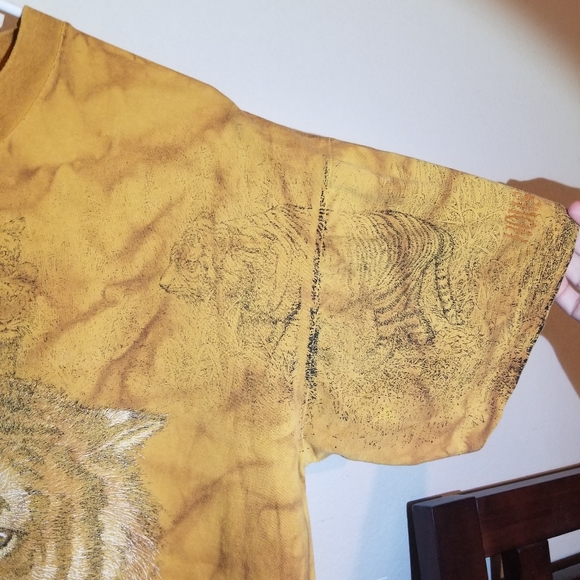 Vintage Houston Zoo Tigers AOP Tee Size Medium - Picture 8 of 13